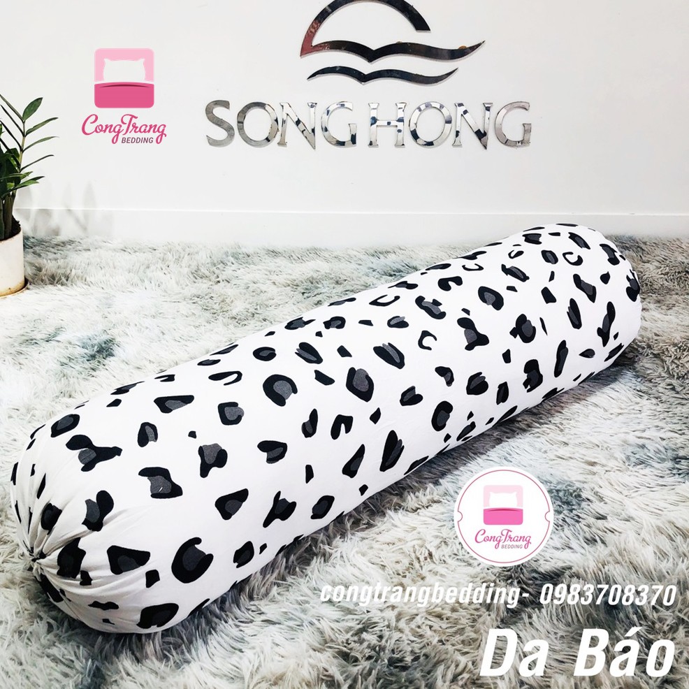 [Mã LIFE20KALL giảm 10% đơn 50K] Vỏ gối ôm COTTON TICI - COTTON POLY NHẬP KHẨU hoạt tính Cao Cấp ( 30cm x 100cm)