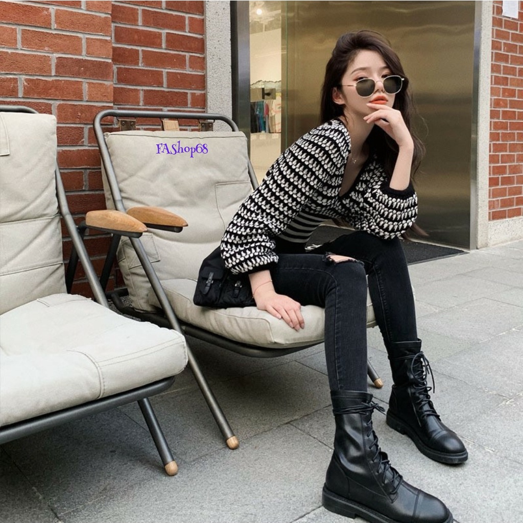 Quần Jean, baggy đen, cạp cao, bó sát skiny, rách đùi phong cách trend 2021 | BigBuy360 - bigbuy360.vn