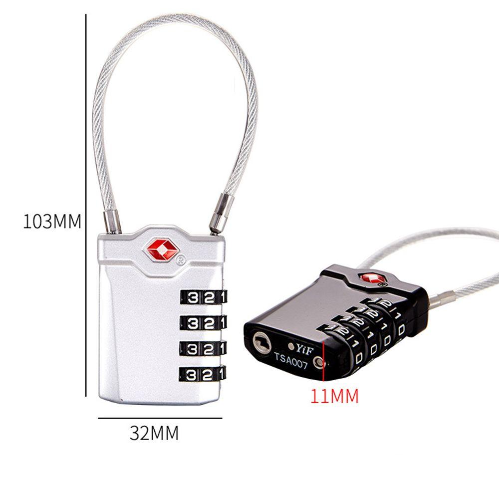 Ổ Khóa Hành Lý 4 Chữ Số Chống Thời Tiết
