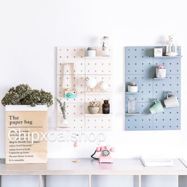 Bảng Lỗ Đa Năng Trang Trí Dán Tường