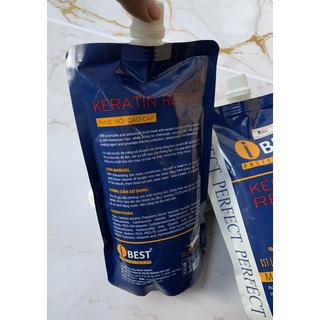 Hấp dầu iBEST Keratin Repair ( túi 500ml )