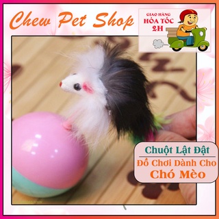 Đồ Chơi Chó Mèo Chuột Lật Đật _ Phụ kiện Chó mèo Chewpet shop