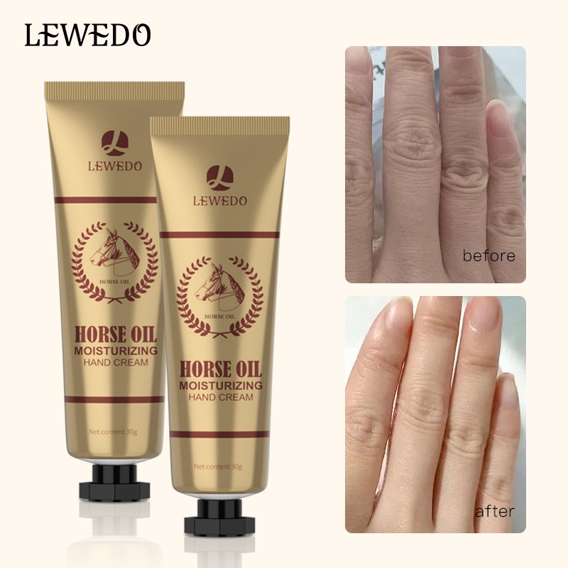 Kem dưỡng ẩm da tay LEWEDO chiết xuất dầu ngựa 30g