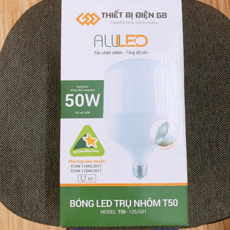 Bóng đèn led 50w - siêu sáng, siêu tiết kiệm điện