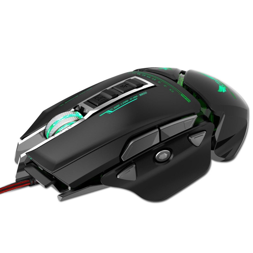 Chuột gaming Zerodate G12 - Chuột chơi game Zerodate 3200DPI led RGB G90