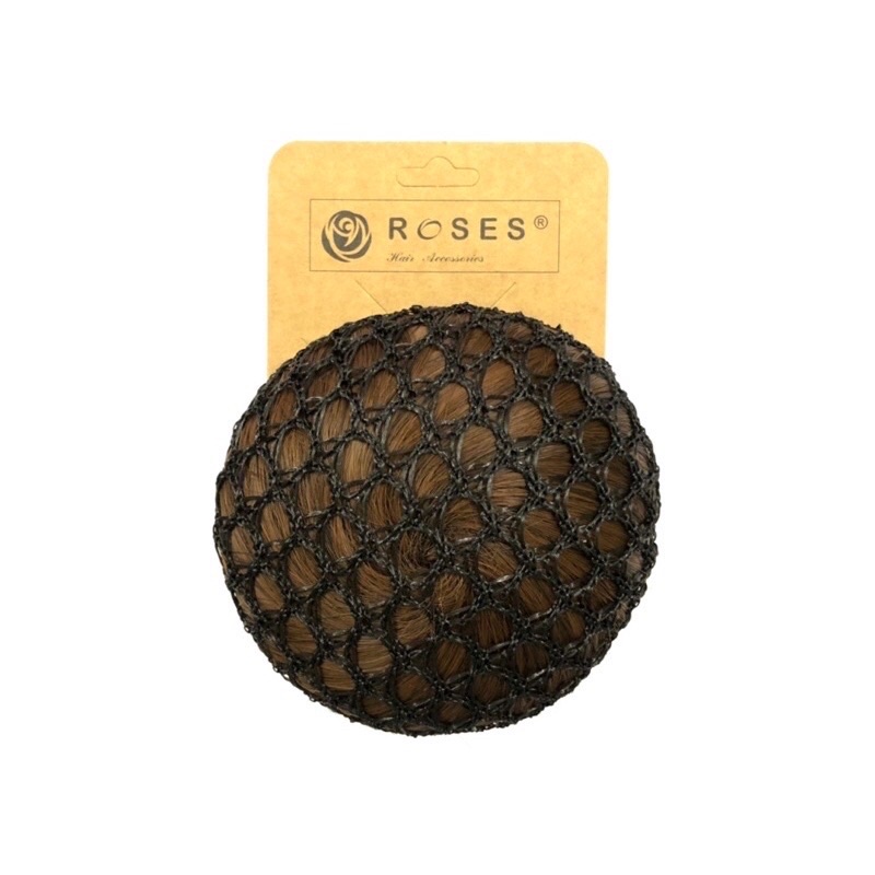 Lưới búi tóc màu đen ROSES Hair Accessories