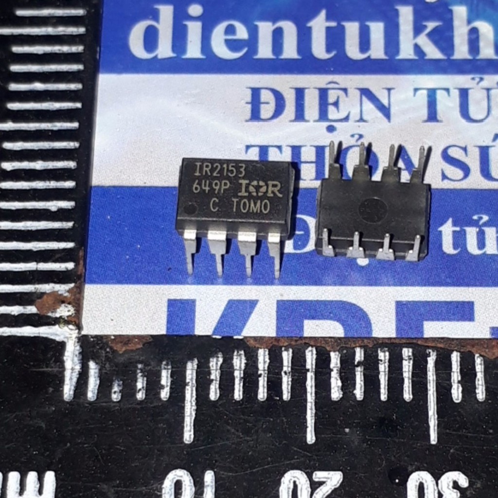 2 con IR2153 IR2153PBF DIP-8 half-bridge drive IC, IC cầu H kde4994
