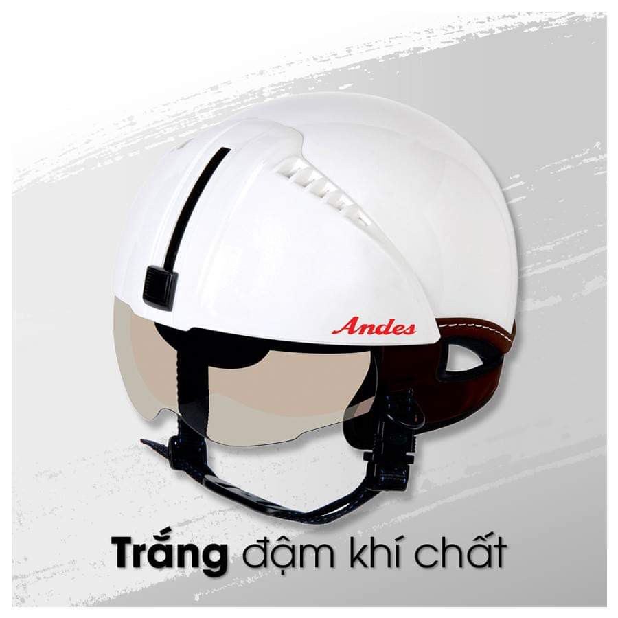 Mũ bảo hiểm ANDES 181 KÍNH DẤU -BH526