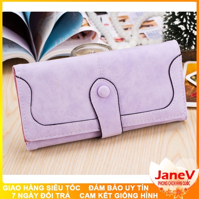 Ví Nữ Dài Cầm Tay Cao Cấp Sang Trọng Phong Cách Hàn Quốc TVNN329