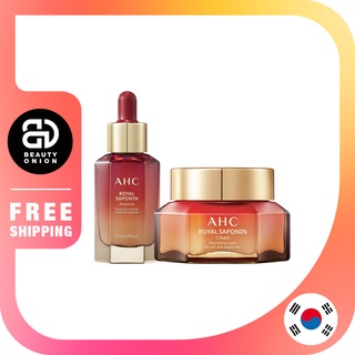 [Hàng mới về] Kem dưỡng và tinh chất AHC royal saponin