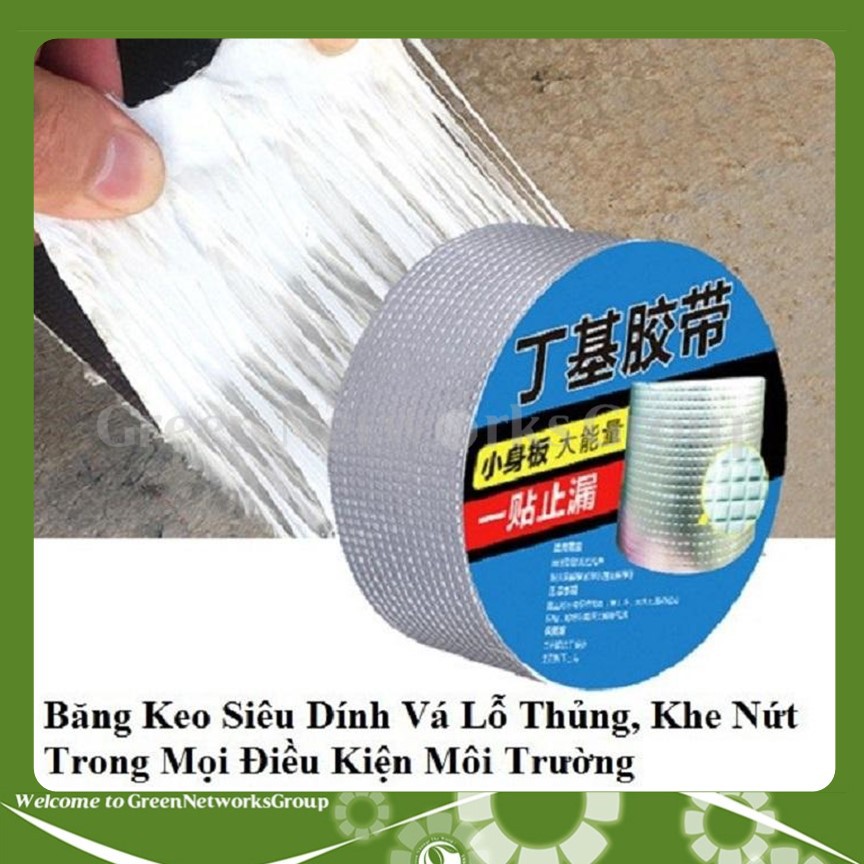 Cuộn keo chống thấm Butyl 5m Greennetworks ( 1 Cuộn )