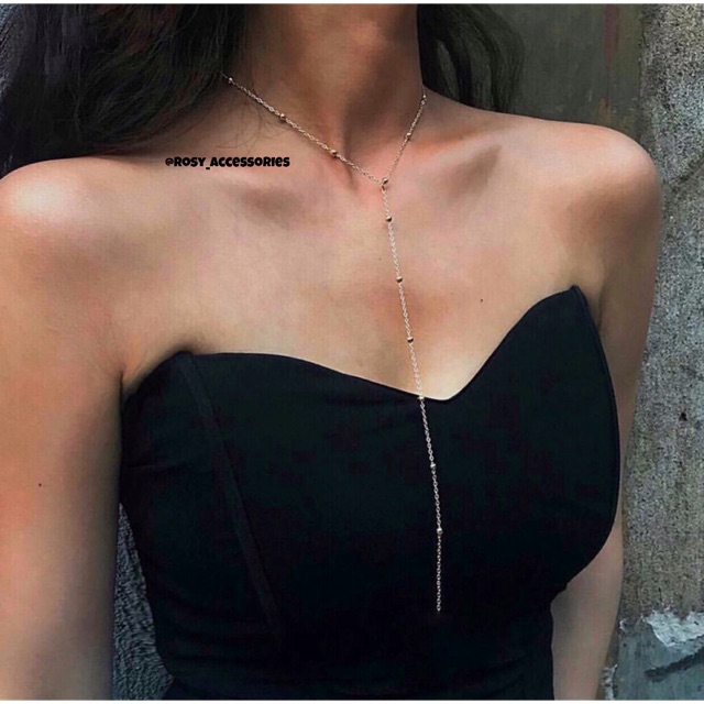 ROSY - DÂY CHUYỀN XÍCH BI THẢ DÀI (ẢNH THẬT Ở CUỐI!!!)