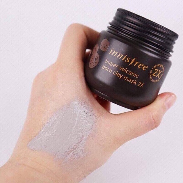 [MỚI]Sample  Gói Mặt Nạ Đất Sét Mụn Đầu Đen Innisfree ❣️FREESHIP❣️ Super Volcanic Pore Clay Mask 2X.