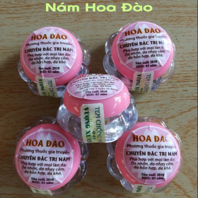 Combo 5 lọ nám-Hoa đào