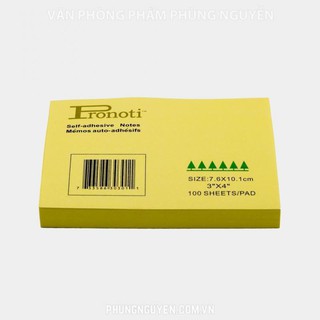 VPP Hà Thành ②Giấy note / Giấy nhớ vàng loại đẹp nhiều kích cỡ ♘Sỉ - Lẻ ♘hàng mới 100%