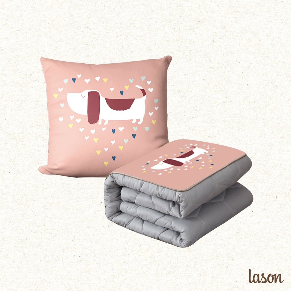 Chăn văn phòng điều hòa 2in1 in hình 100x150 CVP00121