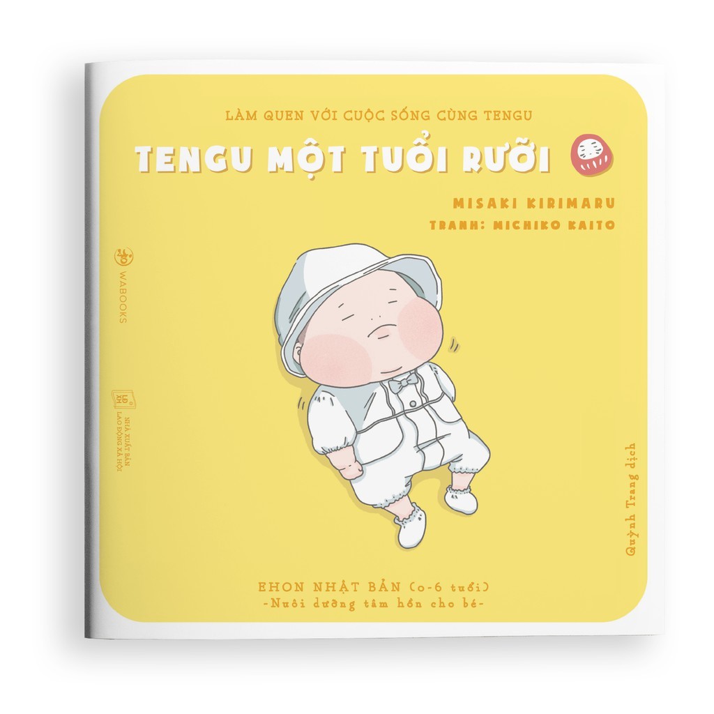 Sách - Ehon Nhật Bản - Tengu một tuổi rưỡi - dành cho bé từ 0-2 tuổi