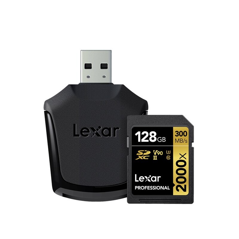 Thẻ Nhớ Lexar 300MB / s 64GB 32GB 128GB 2000x SDXC UHS-II U3 3D 4K DSLR