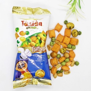 Chính hãng 10 gói snack & đậu thập cẩm tân tân 50g