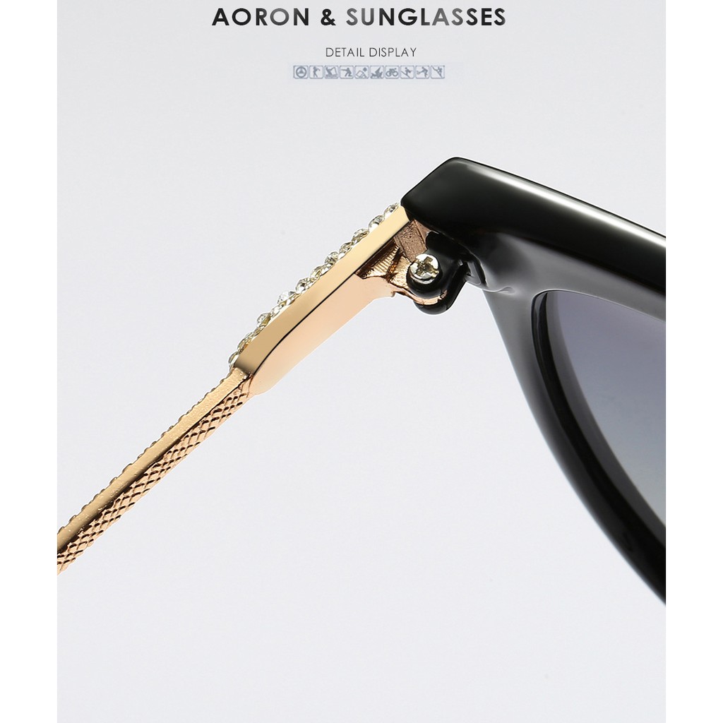 Kính mát nữ thời trang đính đá A405 - NVfashion | BigBuy360 - bigbuy360.vn