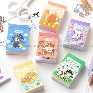 Sổ hình dán mini Adorable Things - Tiệm Ngựa Gỗ