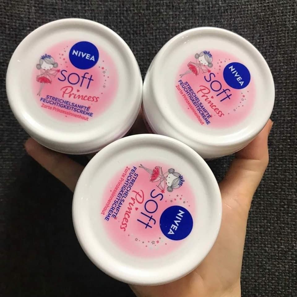 KEM DƯỠNG ẨM NIVEA SOFT PRINCESS CHO MẸ VÀ BÉ