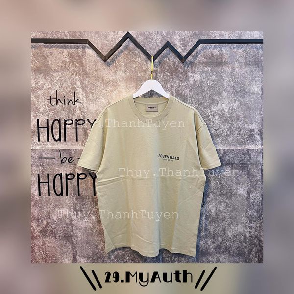 Áo thun logo basic ESSENTIALS  Concrete