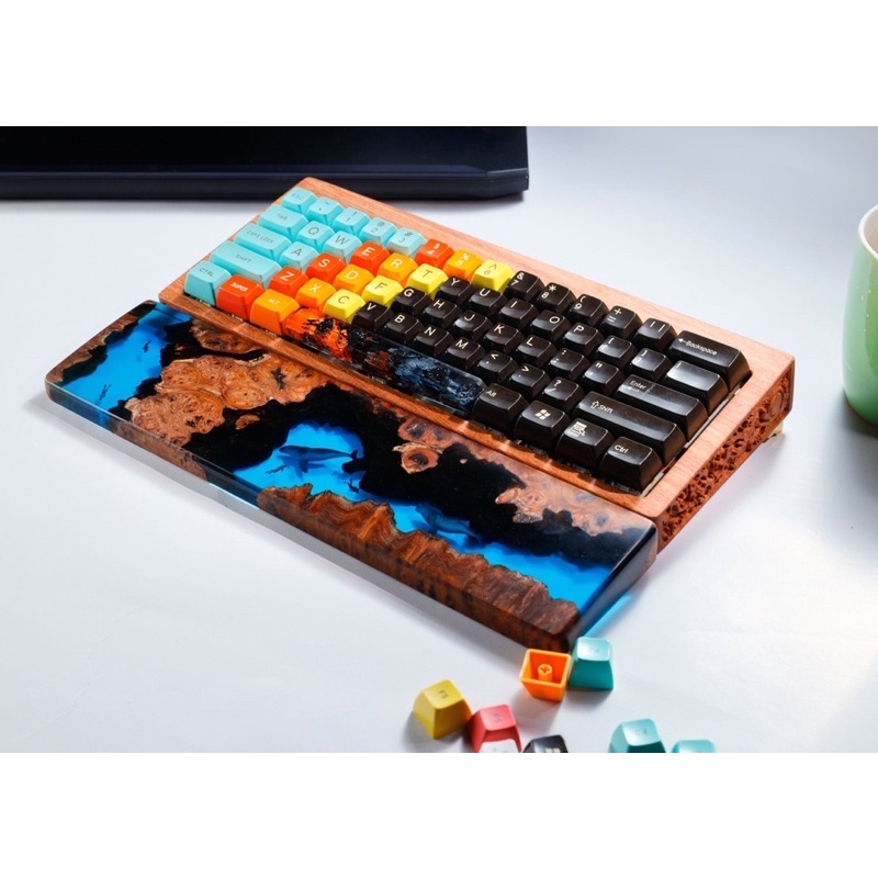 Kê tay bàn phím Đại Dương.Wrist Rest Resin