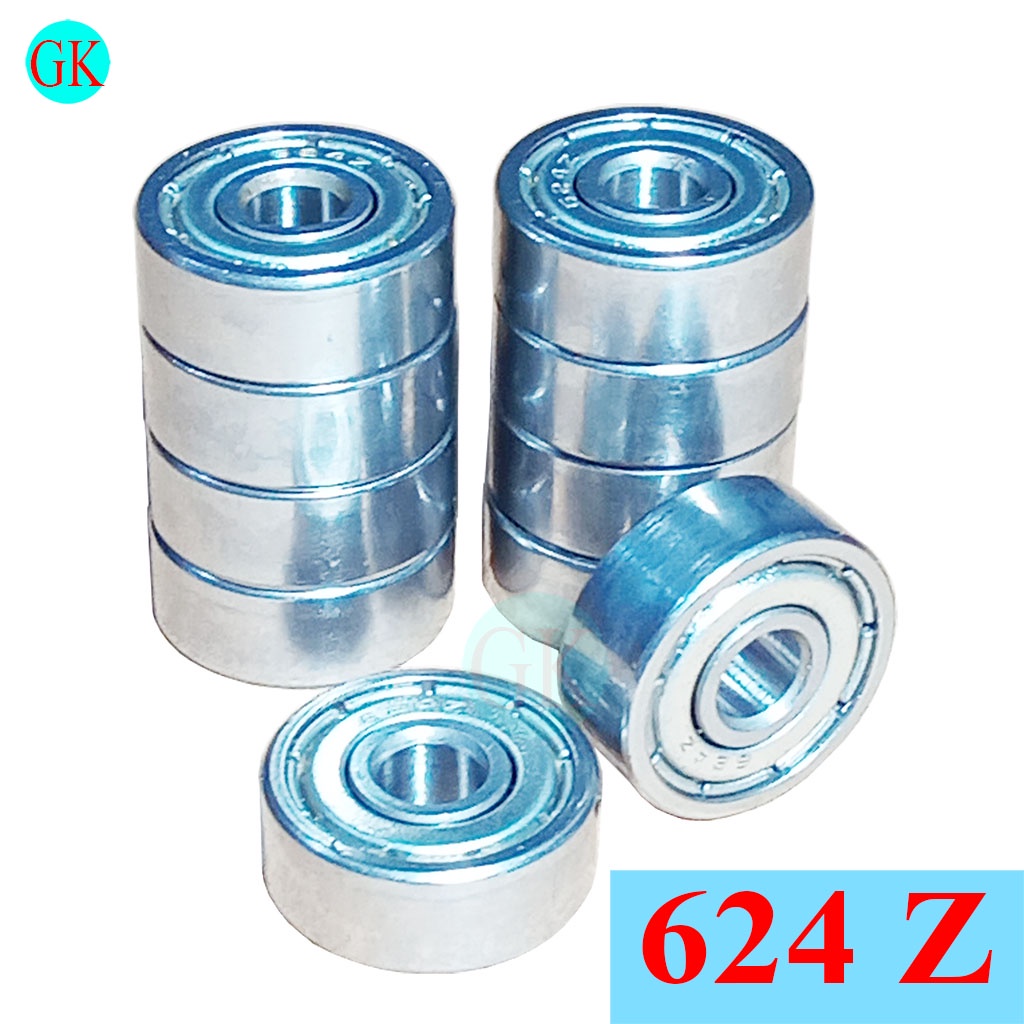 (10 viên) Vòng bi  624z nắp sắt [K-01-09]