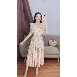 ĐẦM MAXI TAY CÁNH TIÊN
