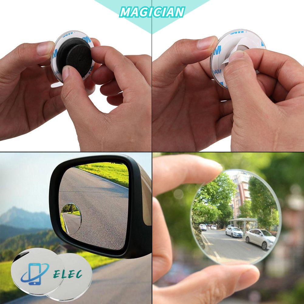 Gương chiếu hậu mini xoay 360 mở rộng góc quan sát hiệu quả cho xe ô tô