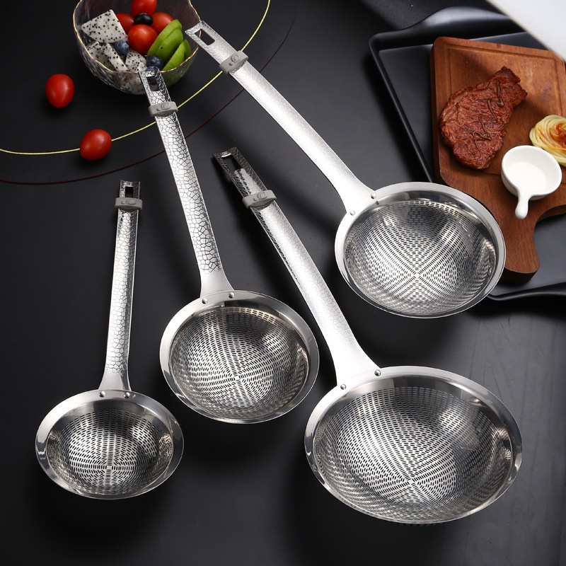 Muỗng Lọc Bằng Thép Không Gỉ 304 Tiện Dụng Cho Nhà Bếp