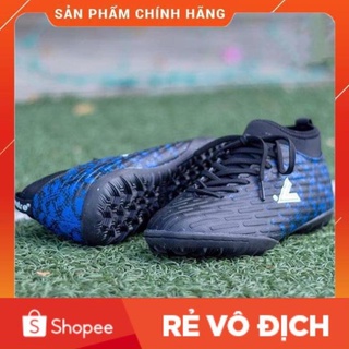 (Chính hãng) Giày đá bóng ⚡️ 𝐅𝐑𝐄𝐄 𝐒𝐇𝐈𝐏 ⚡️ sân cỏ nhân tạo khâu đế đinh TF Mitre MT170501 màu xanh đen (Fullbox)