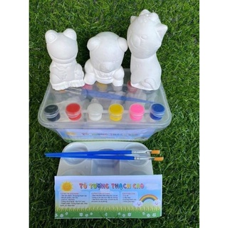 Bộ tô tượng thạch cao cho bé