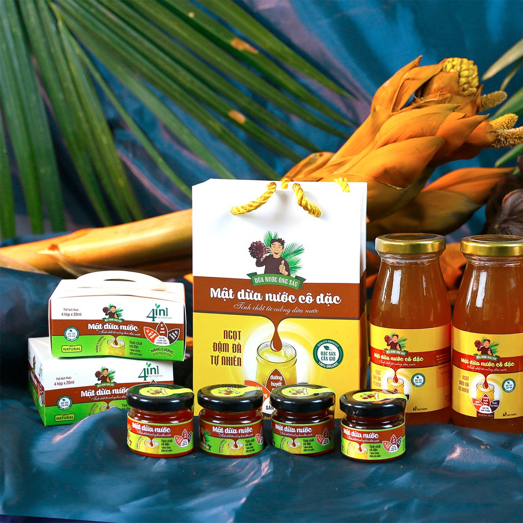 Mật Dừa Nước Cô Đặc Ông Sáu Hủ Thủy Tinh 20ml - FoodMap