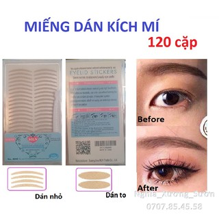 (120 cặp) Dán kích mí lưới MLN Beauty Toons Vip Queen