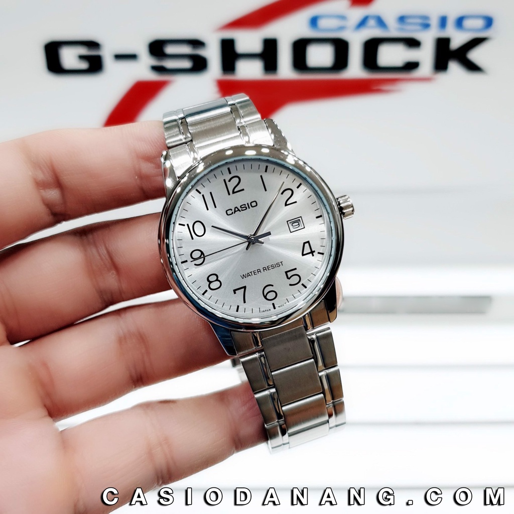 Đồng hồ nam dây kim loại Casio Standard chính hãng Anh Khuê MTP-V002D-7BUDF (37mm)