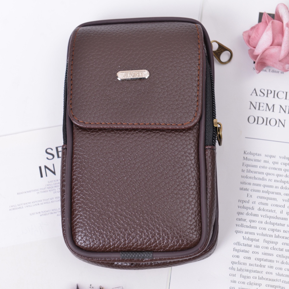 Túi Đeo Hông Đựng Điện Thoại Có Khóa Kéo Tiện Dụng