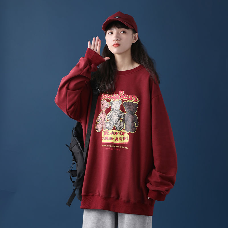 Áo Hoodie Nữ Tay Dài Thời Trang Hàn Quốc 2021