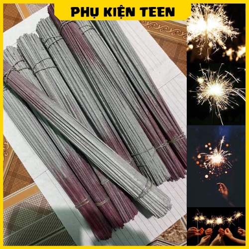 Pháo bông que gỗ bó 65-85 que giá rẻ cho các buổi tiệc sinh nhật, liên hoan, sinh hoạt tập thể.
