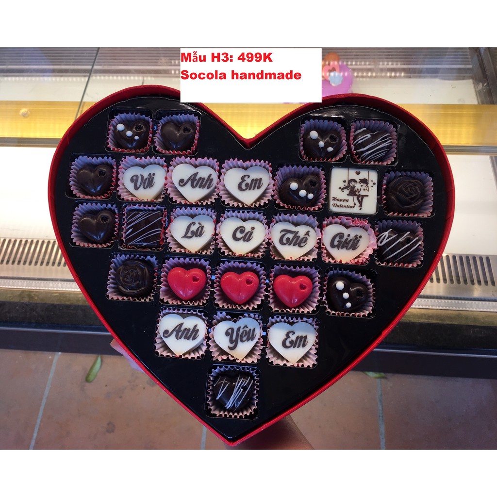 Socola valentine cao cấp