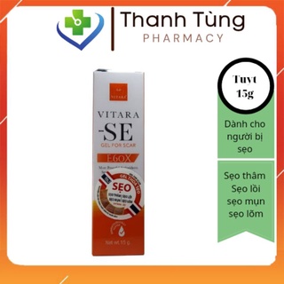 Gel thoa mờ sẹo vitara se gel for scar 15g