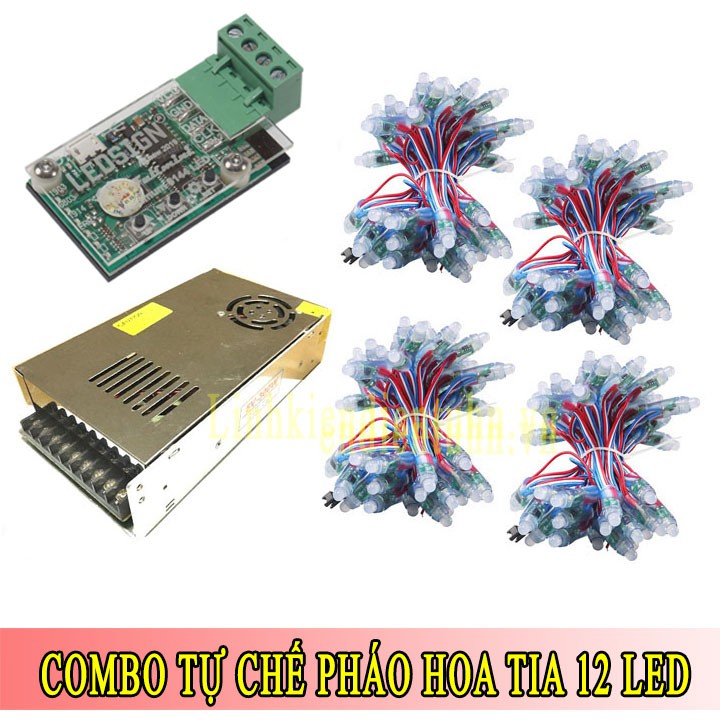 Combo Tự Chế Led Pháo Hoa Full Màu - Led Pháo Hoa - Led 1903