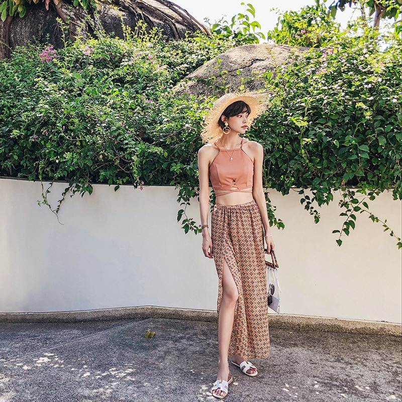 Set Đồ Bơi Màu Sắc Xinh Xắn Dành Cho Nữ