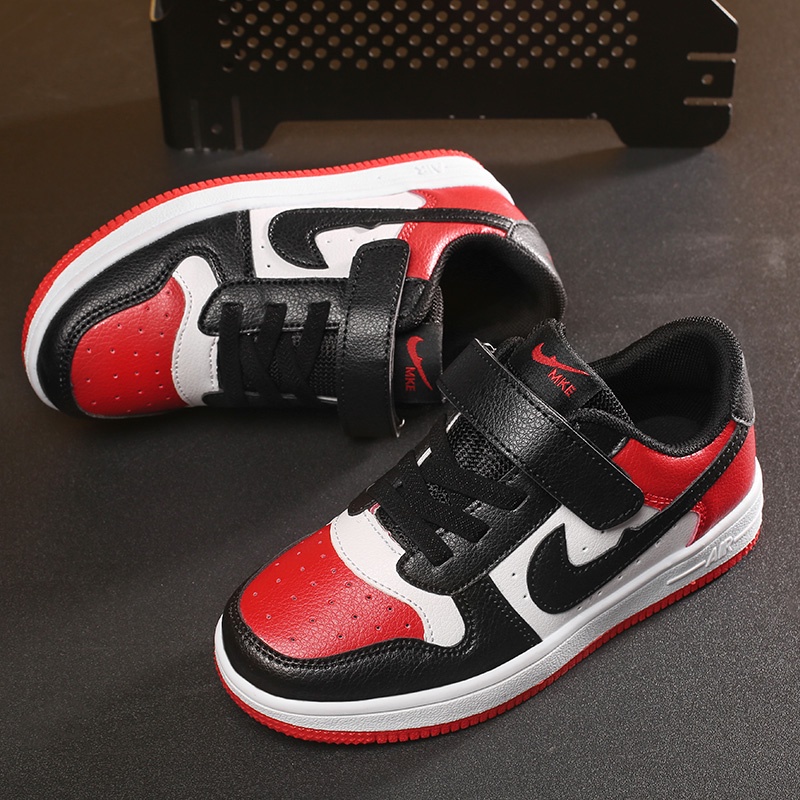 Giày Thể Thao Khóa Dán Thời Trang Xuân Thu Cho Bé Gái