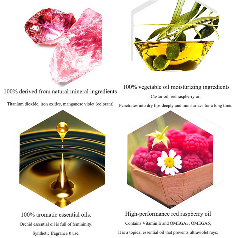 [Hàng mới về] Son môi dưỡng ẩm thay đổi màu sắc chống nước lâu trôi xinh xắn