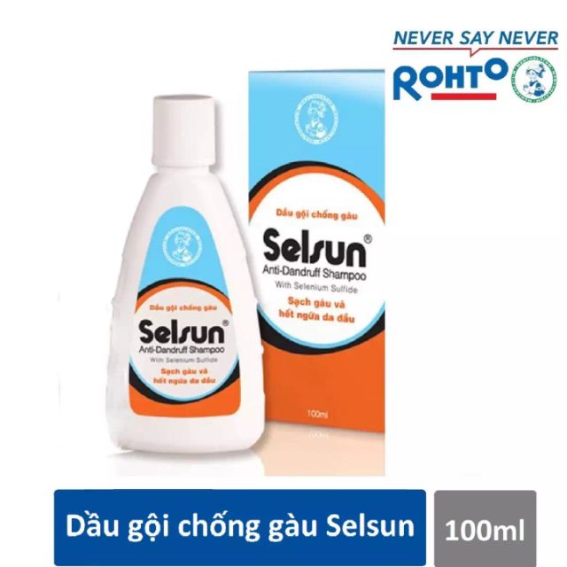 [Chính hãng ™] Dầu gội chống gàu Selsun 100ml