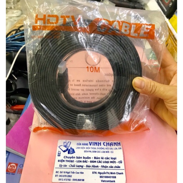 Dây HDMI Dây Dẹp 10M