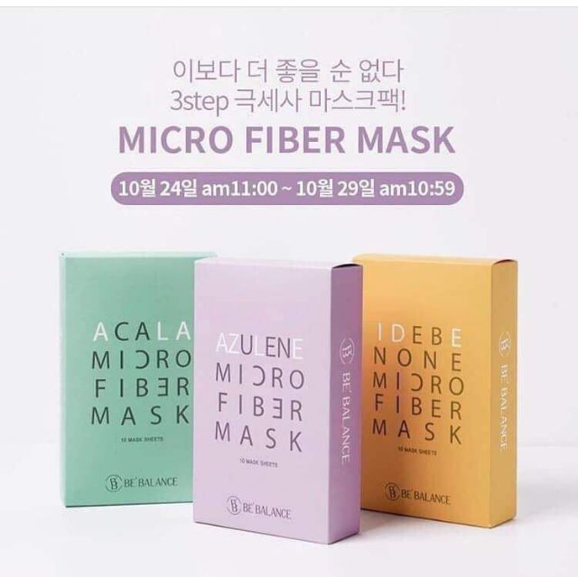 Mặt nạ Be'Balance  1hộp 10 miếng.