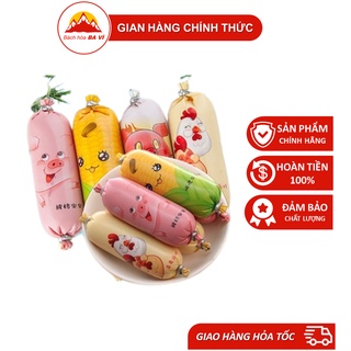 Xúc Xích Ăn Liền Gà Heo Ngô Siêu Cute 36g